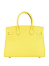 Birkin 30 In Epsom Lime, £10,800, Handbags, Yellow, Leather, Back view